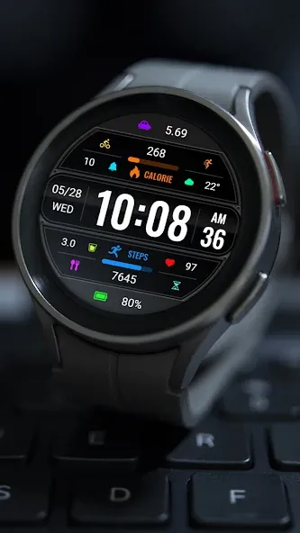 Dark Multifunctional ZKinWatch screenshot 4