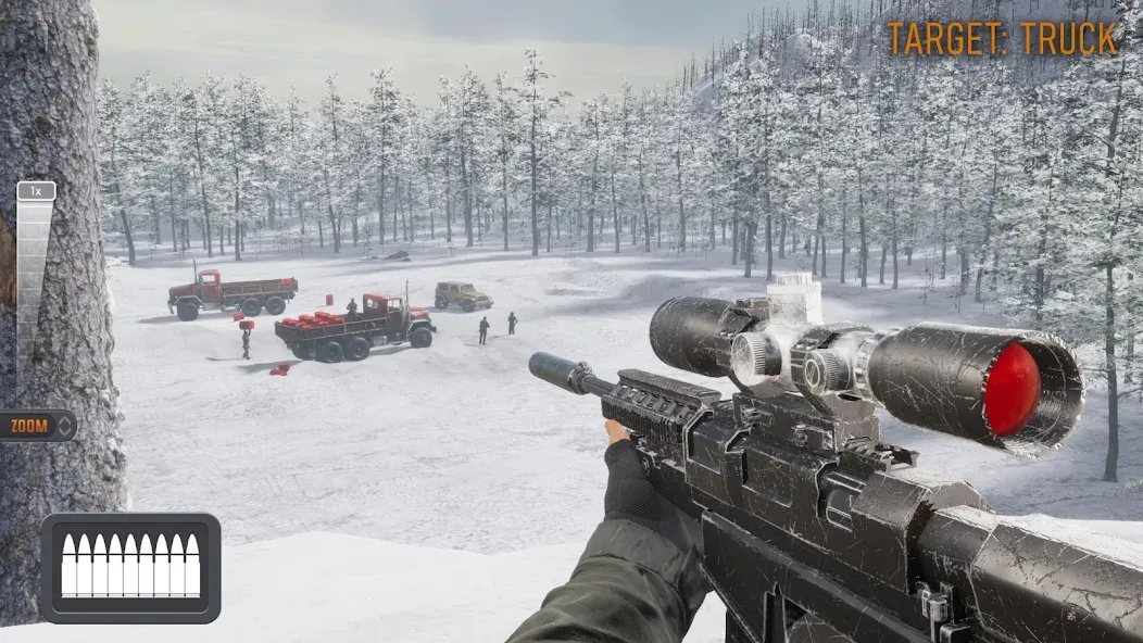 Sniper 3D:Gun Shooting Games screenshot 1