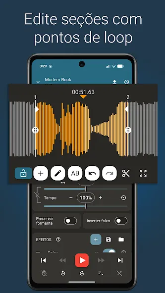 Up Tempo: Editor de Áudio screenshot 5