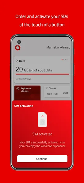 My Vodafone Oman screenshot 4