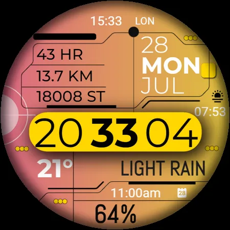 Watch Face WF156 screenshot 9