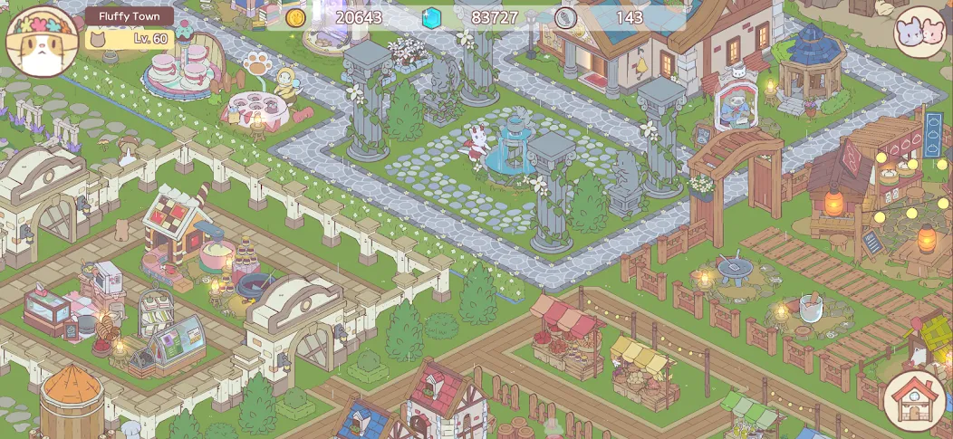 Cats & Soup: Fluffy Town screenshot 2