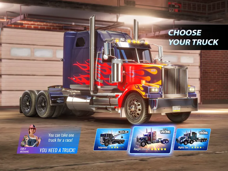 Big Rig Racing: Drag racing screenshot 7