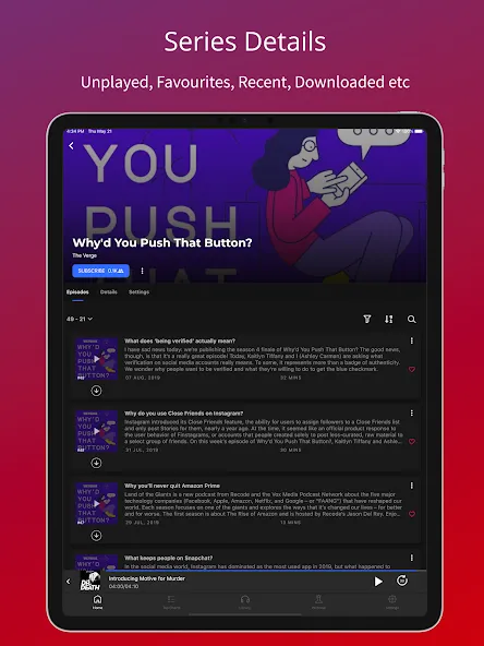 播客应用 - Podurama screenshot 12