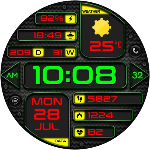DIGI TARCUMAN CTS40 Watch face screenshot 18