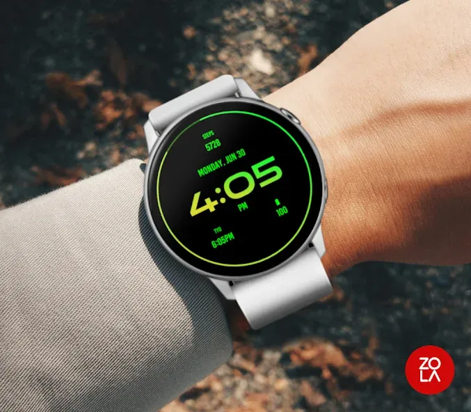 Mango Gradient Watch Face screenshot 3