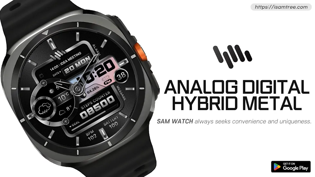 SamWatch AD Hybrid Metal screenshot 1