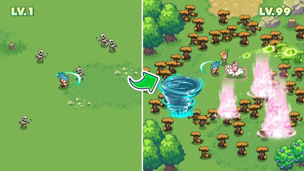 Guardian War: RPG Pixel Hero screenshot 4