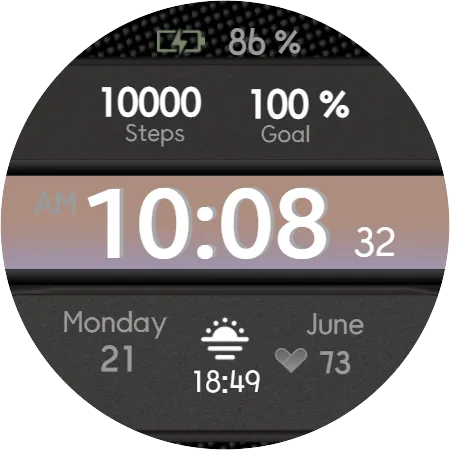 TSD24 Watch Face Wear OS screenshot 4