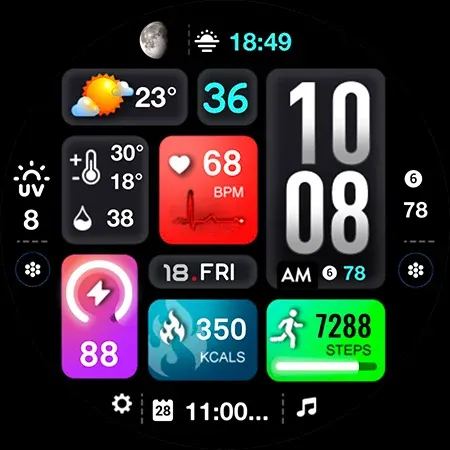 ML2U 242 Watch Face screenshot 25