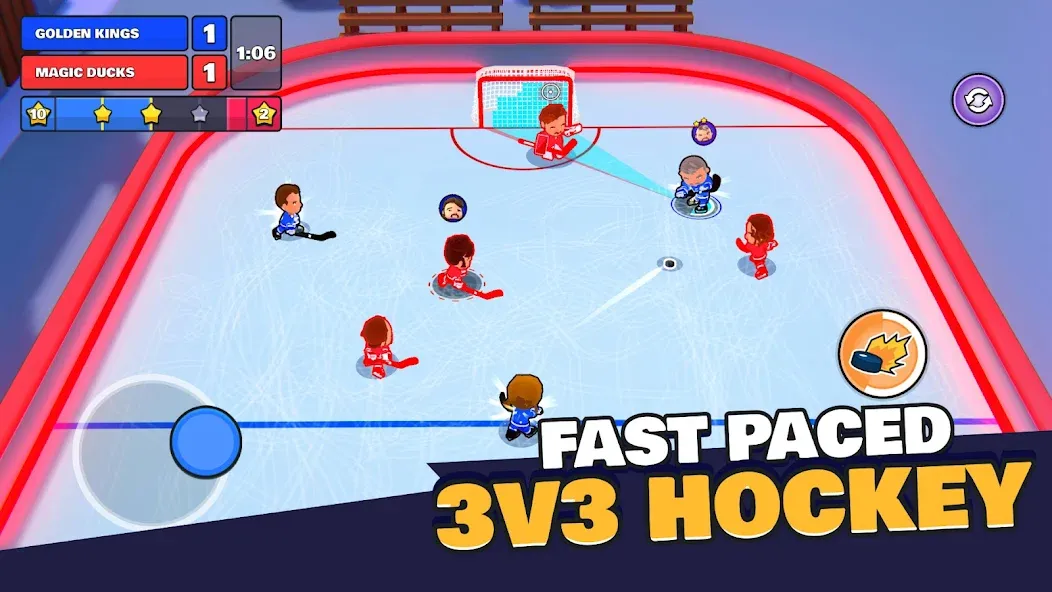 Pocket Hockey Stars screenshot 1