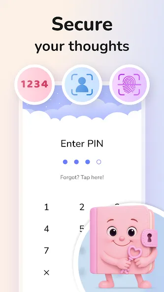 Daily Diary: Journal with Lock screenshot 2