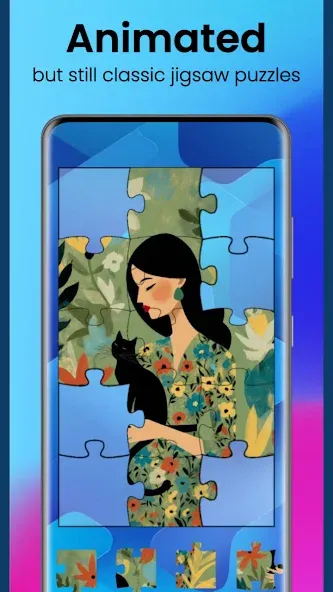 JIGSTY: Animated Jigsaw Puzzle screenshot 1