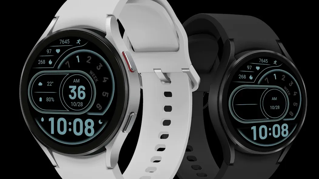 Dreamy Micro Blue ZKin Watch screenshot 1