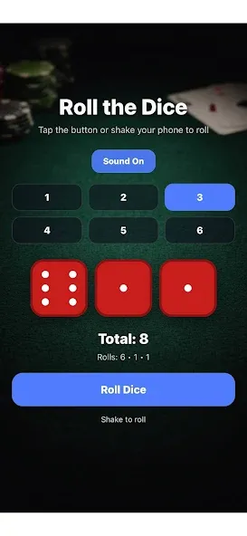 Dice Roll Casino screenshot 3