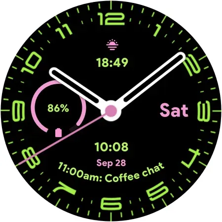Simple Dial - Watch face screenshot 12