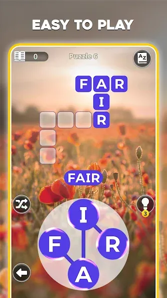 Word Wiz - Connect Words Game screenshot 1