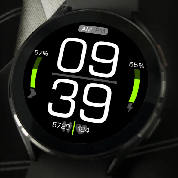 Key058 Digital Watch Face screenshot 5