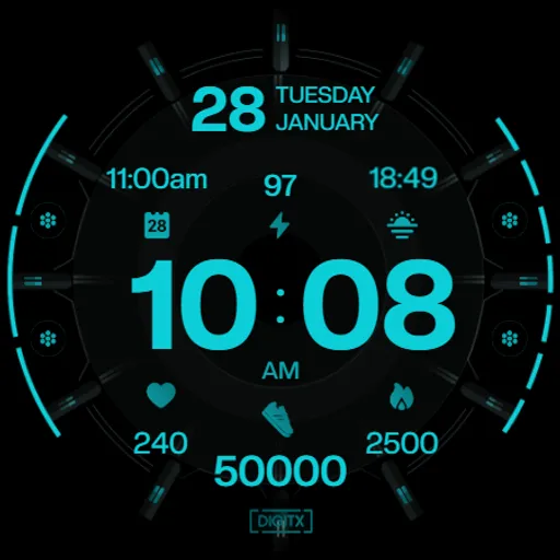 Crypt 53 Digital Watch Face screenshot 13