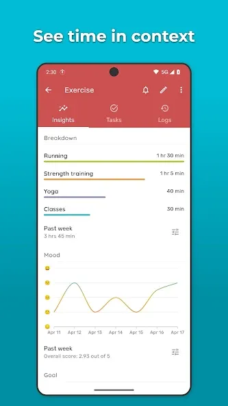 Timelog - Goal & Time Tracker screenshot 6