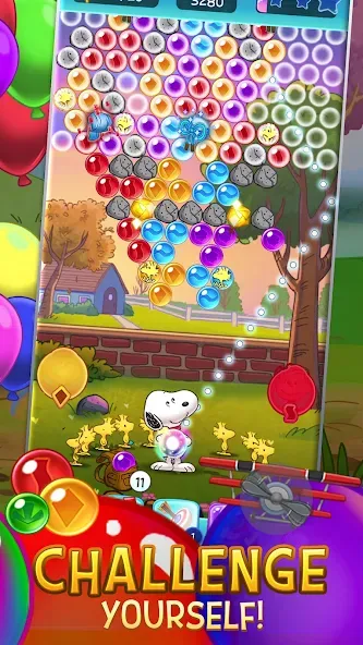 Bubble Shooter - Snoopy POP! screenshot 6
