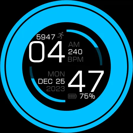 Key113 Artistic Watch Face screenshot 25