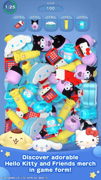 Hello Kitty Merch Match screenshot 1