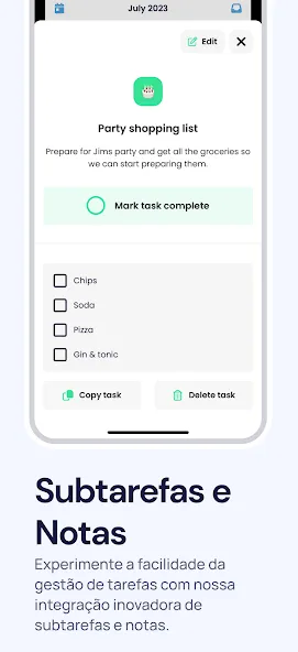 SupaTask, Planejador de Agenda screenshot 4