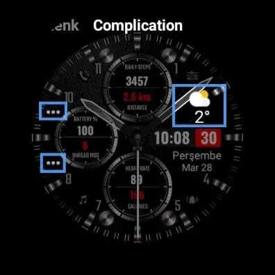 S200 Hybrid Watchface screenshot 8