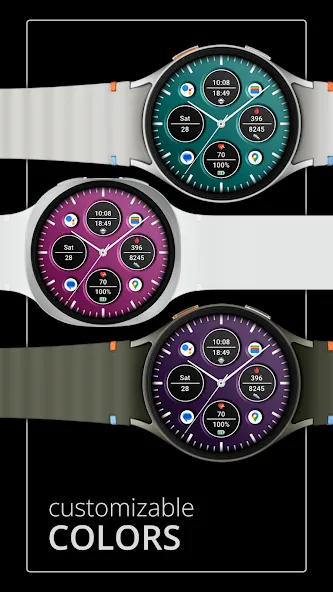DADAM127: Analog Watch Face screenshot 3