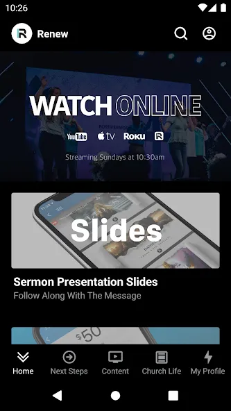 Renew Bible Church screenshot 1