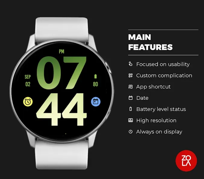 Army Green Watch Face screenshot 2