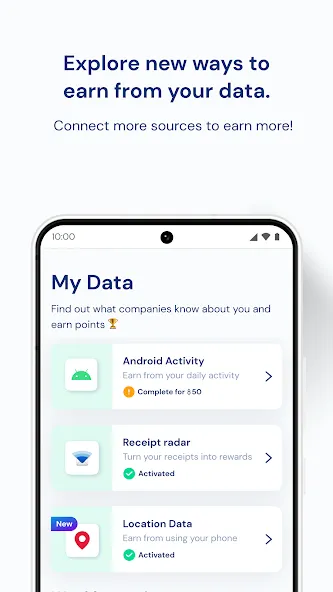 Gener8 - Earn From Your Data screenshot 3