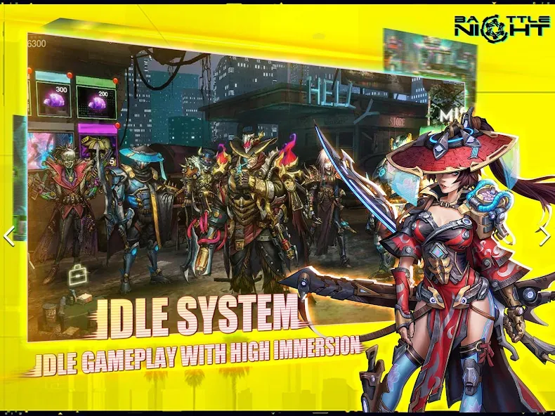 Battle Night: Cyberpunk RPG screenshot 12