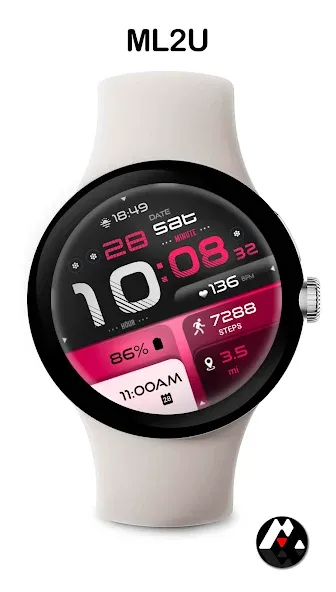 ML2U 103 Watch Face screenshot 3