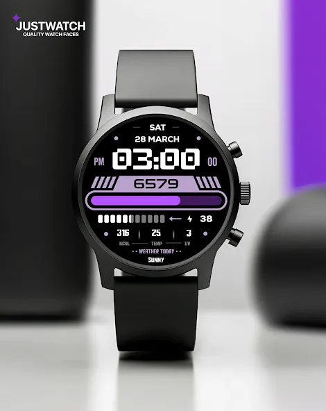 Stepox WatchFace screenshot 6