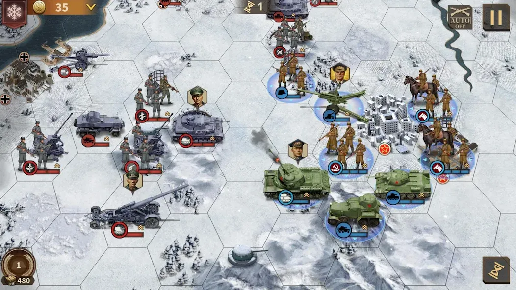 Glory of Generals 3 - WW2 SLG screenshot 2