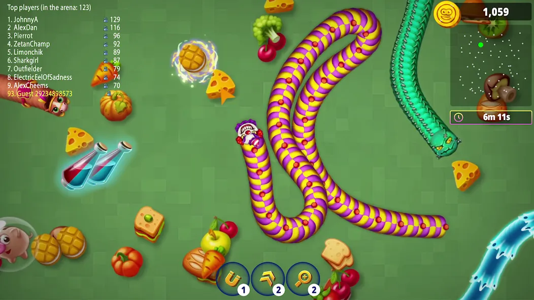 Worms Zone .io - Hungry Snake screenshot 8