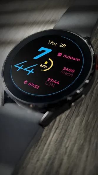 Swoop D Watch Face screenshot 1
