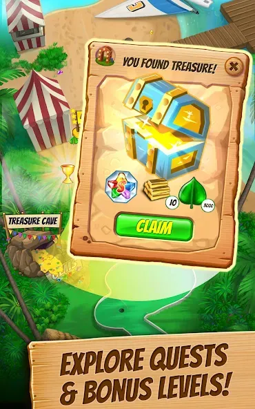 Cascade: Gem & Jewel Adventure screenshot 2