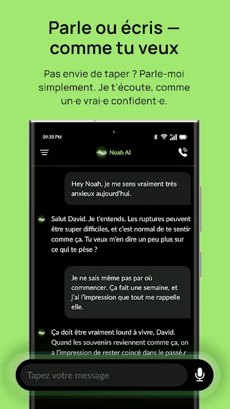 Noah – Votre Thérapeute IA screenshot 4