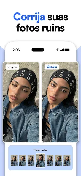 Retake AI: Editor de Fotos screenshot 4