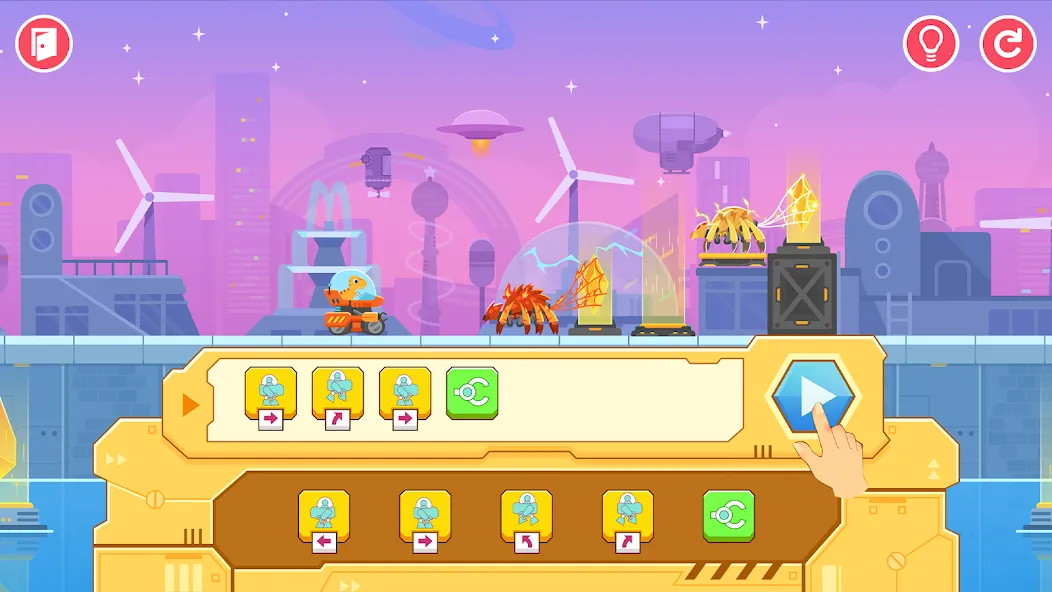 Dinosaur Coding Adventure Kids screenshot 2