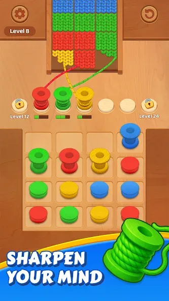 Knit Craze: Wool Jam Challenge screenshot 3