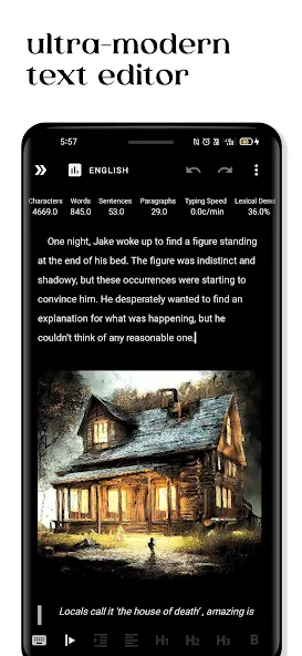 Writer Journal - Text,Note screenshot 2