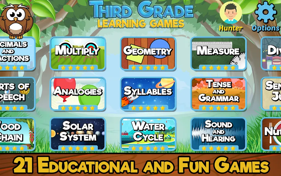 Third Grade Learning Games screenshot 1