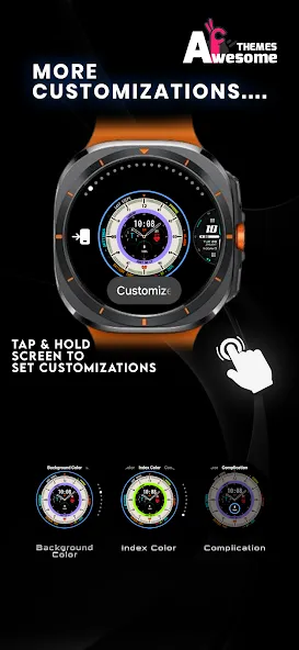 Auraxis - Hybrid Watch Face screenshot 6