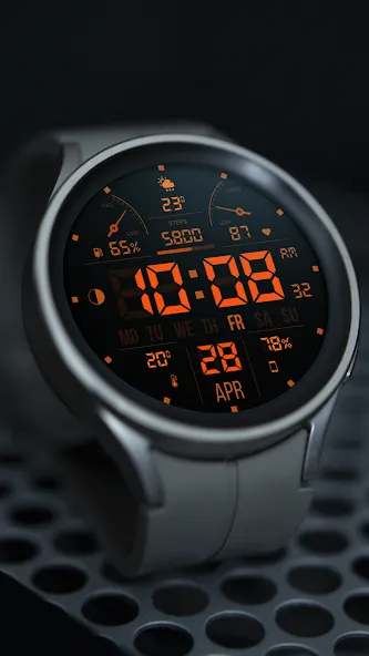 WFP 104 LCD watch face screenshot 6