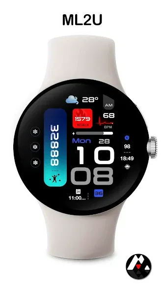 ML2U 248 Watch Face screenshot 5