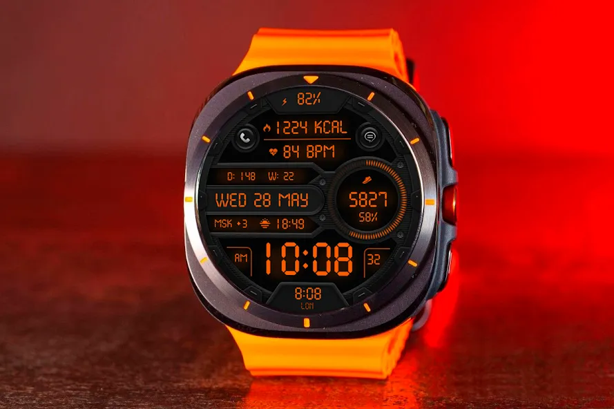 DIGI SONOMULA Watch face screenshot 3